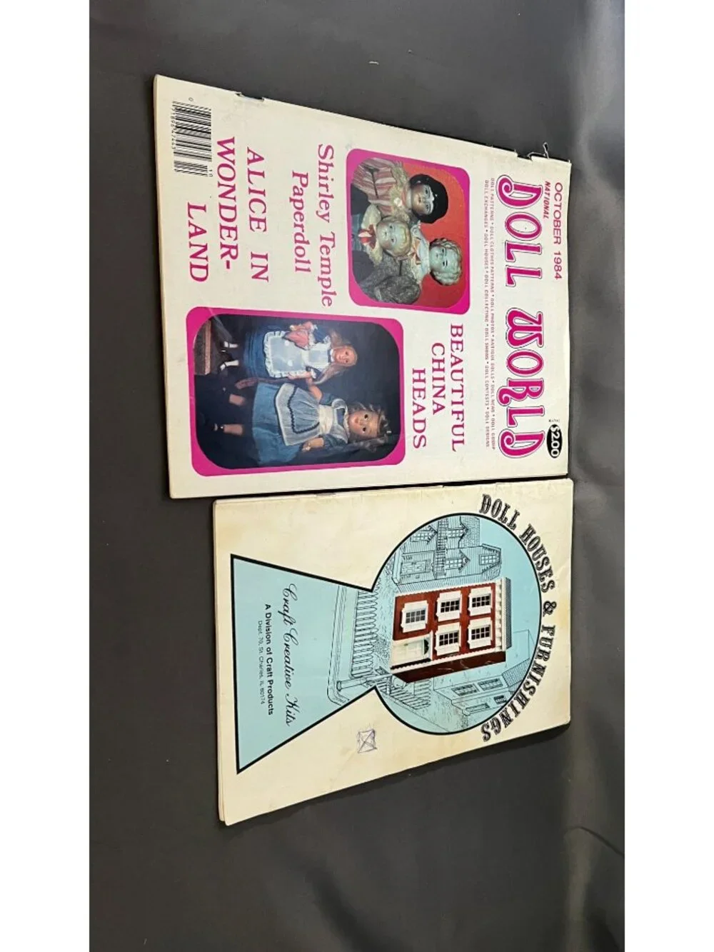 Vintage Dollhouse Magazines Lot: Nutshell News Miniatures & More